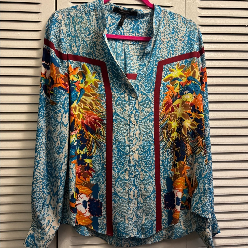 Zara Multicolor Floral Women's Blouse